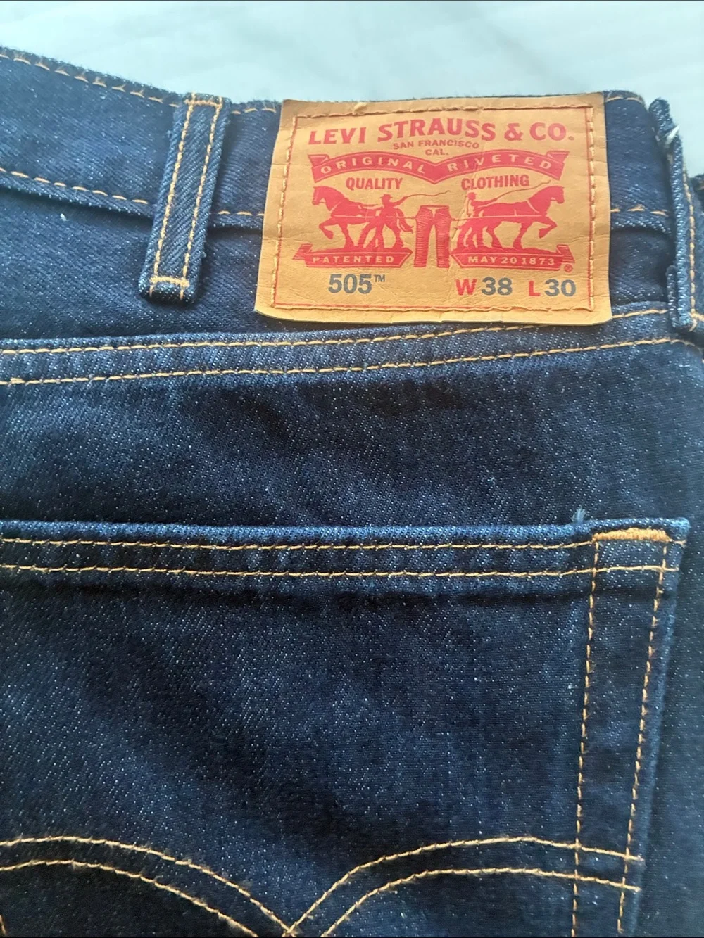 Levi's Men’s Indigo Slim Straight Jeans